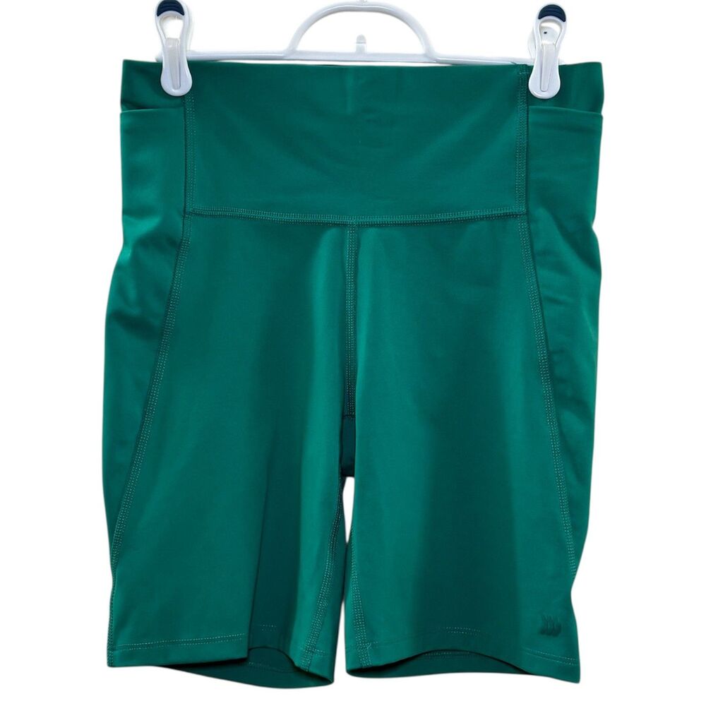 All in Motion Biker Shorts with Pockets Green Size Small